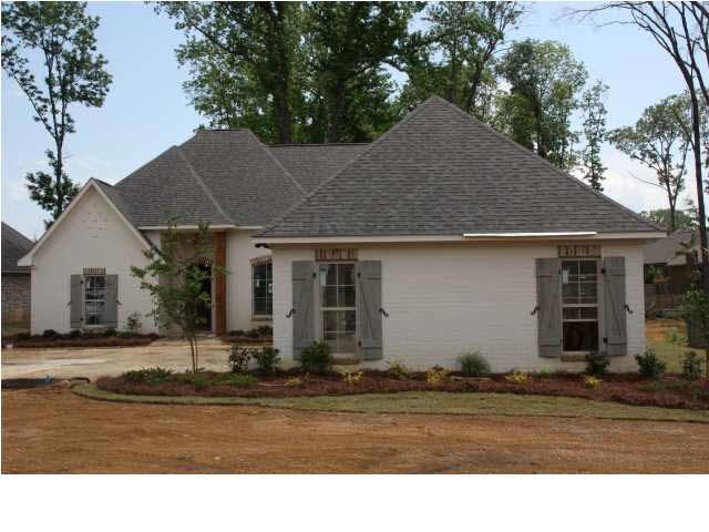 Classic Painted Brick Exterior