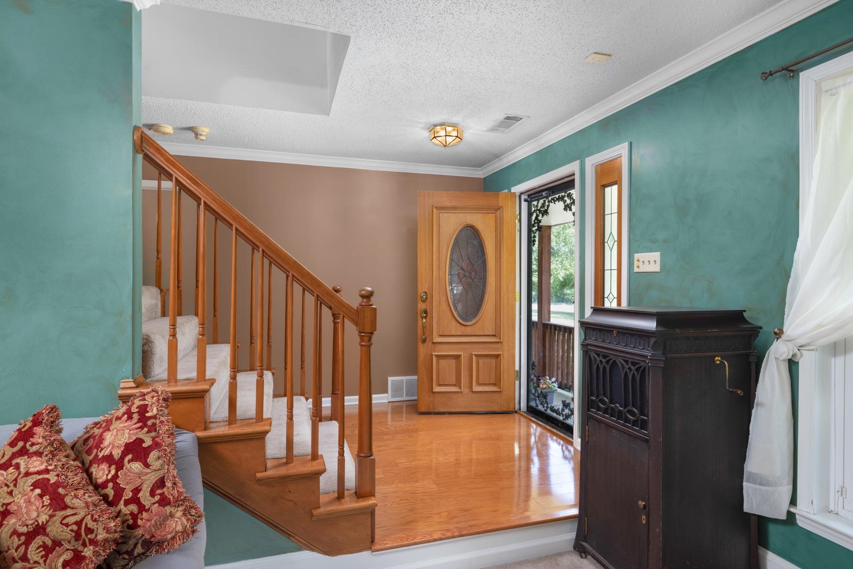 8539 Campground Road Drummonds, TN 38023 - Photo 5 of 38 a view of living room kitchen and entryway