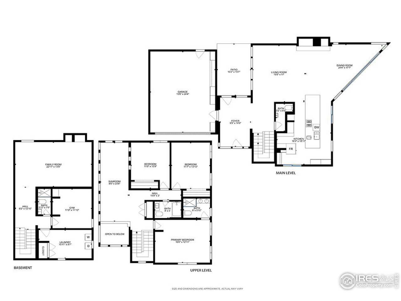 3560 9th Street Boulder, CO 80304 - Photo 39 of 39 a picture of floor plan