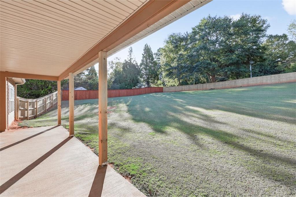 236 Reece Drive Hoschton, GA 30548 - Photo 33 of 58 a view of backyard with green space