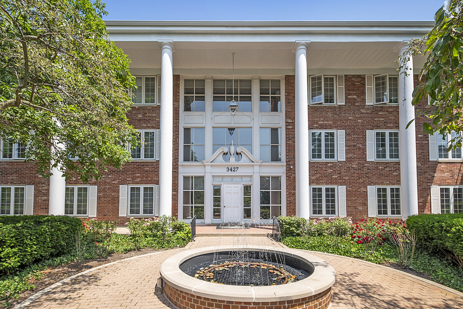 front view of house with a yard
