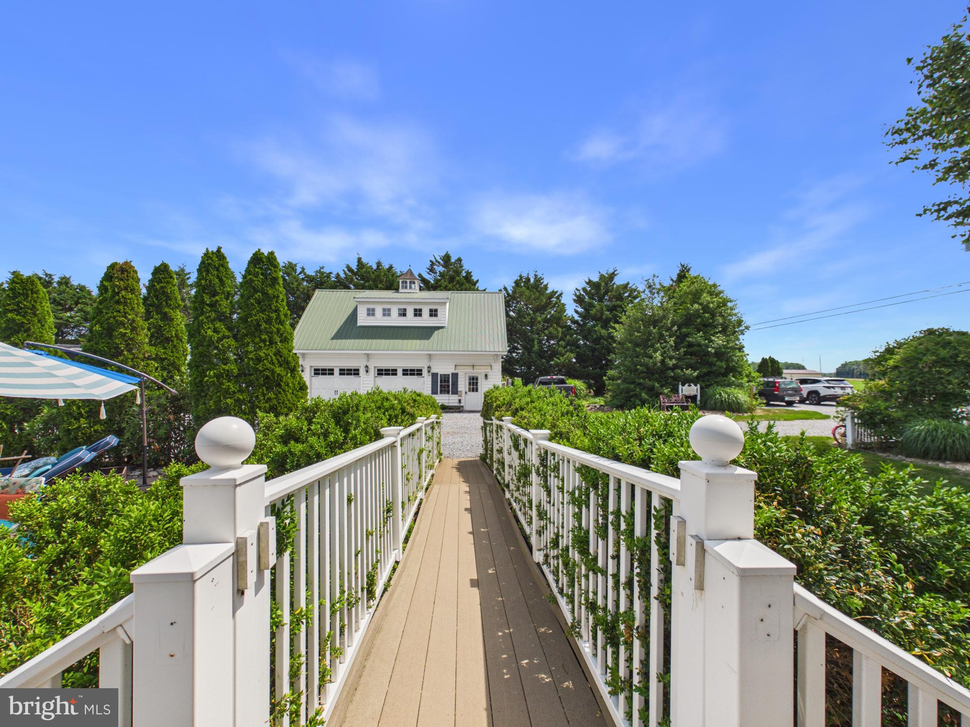 26285 Broadkill Road Milton, DE 19968 - Photo 54 of 98 Walkway to Guest Quarters / Barn