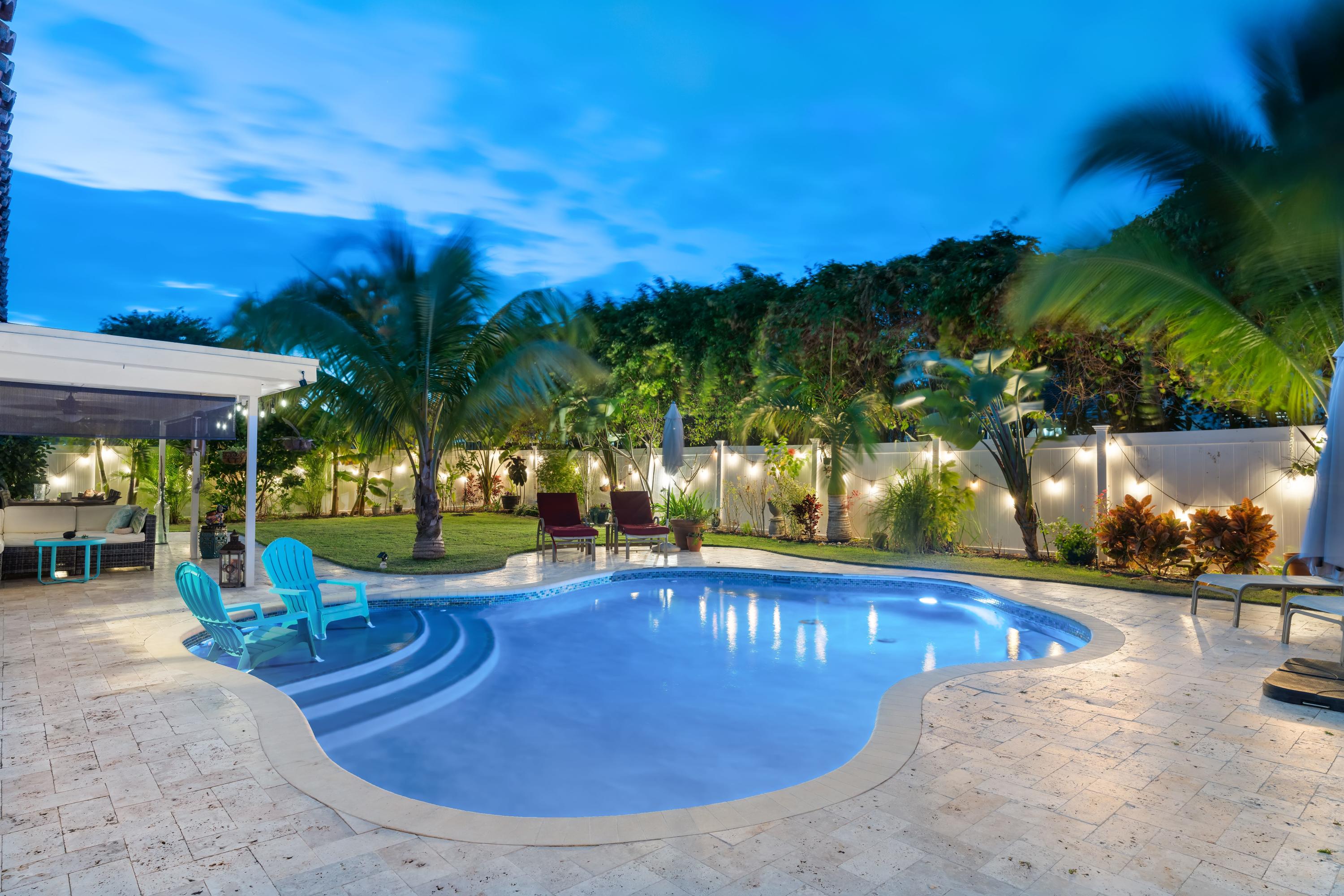 2617 Northwest 36th Street Boca Raton, FL 33434 - Photo 1 of 31 Night Pool