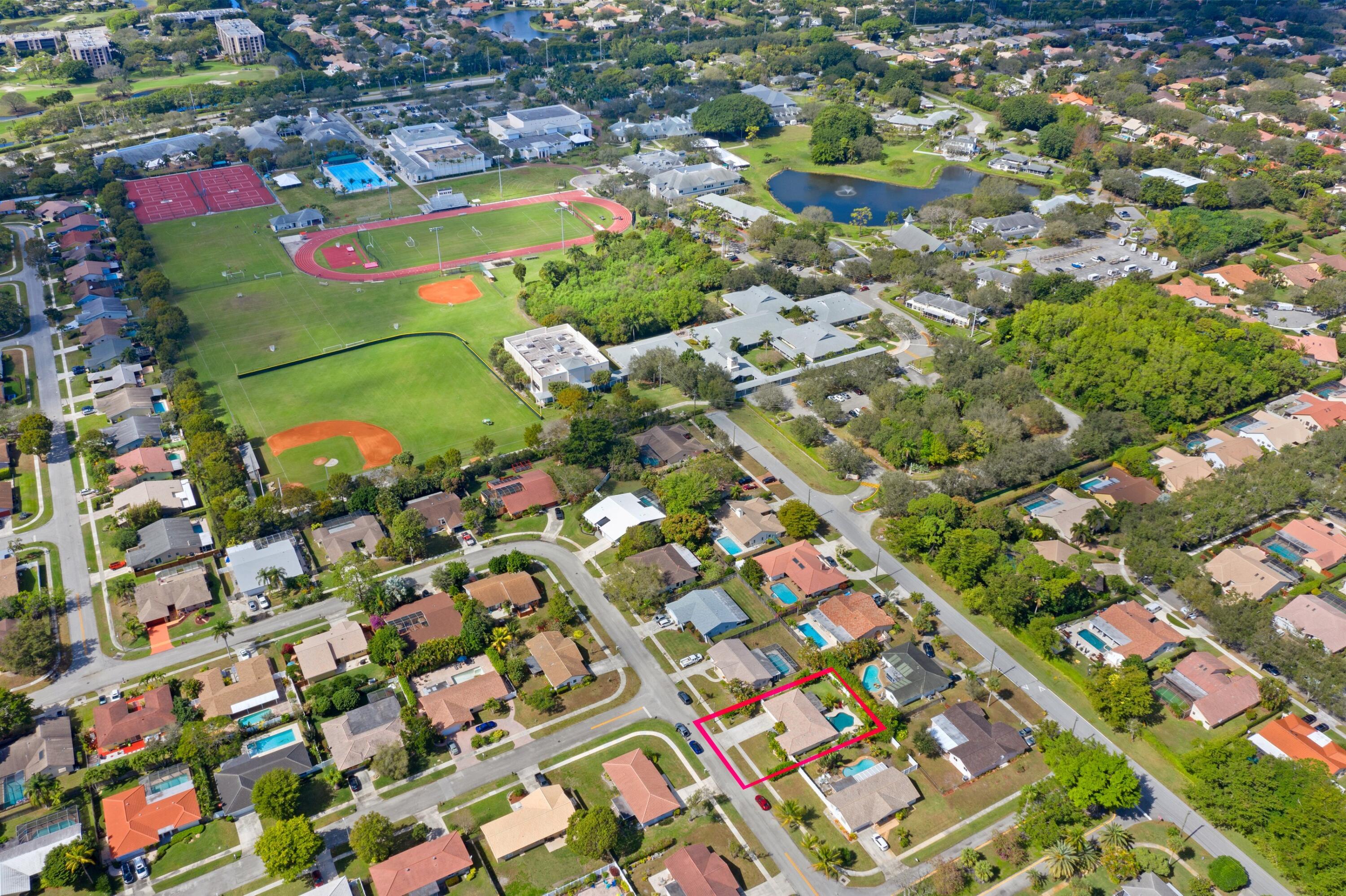 2617 Northwest 36th Street Boca Raton, FL 33434 - Photo 19 of 31 Aerial Park View
