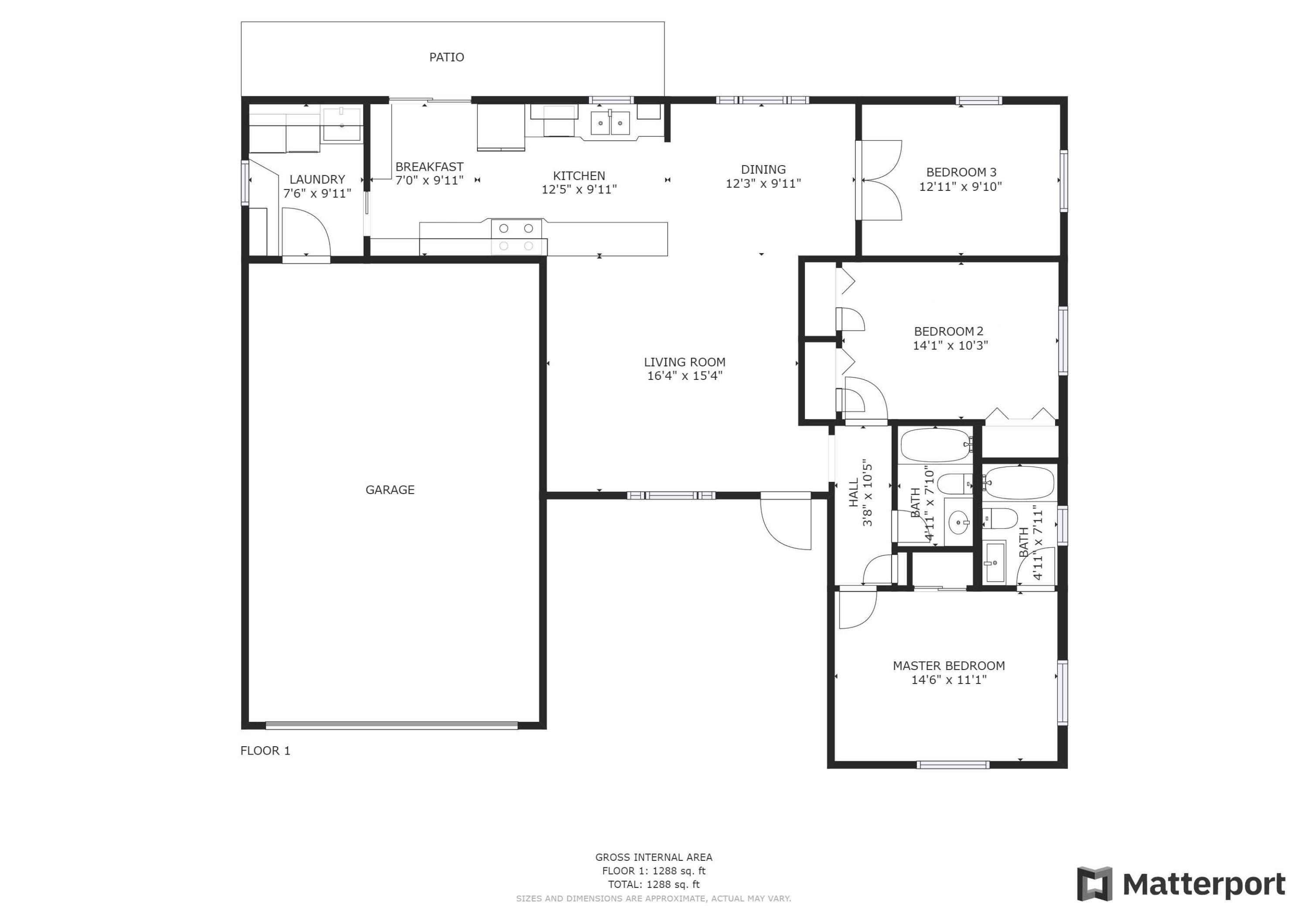 2617 Northwest 36th Street Boca Raton, FL 33434 - Photo 31 of 31 Floor Plan