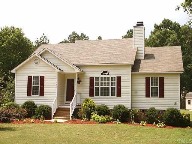 6424 Tinderbox Lane Raleigh, NC 27603 - Photo 1 of 10 Charming ranch nestled on private 2.25 acres of land, no neighbors to the right!