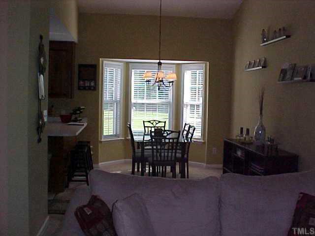 6424 Tinderbox Lane Raleigh, NC 27603 - Photo 3 of 10 View from living room to kitchen nook!