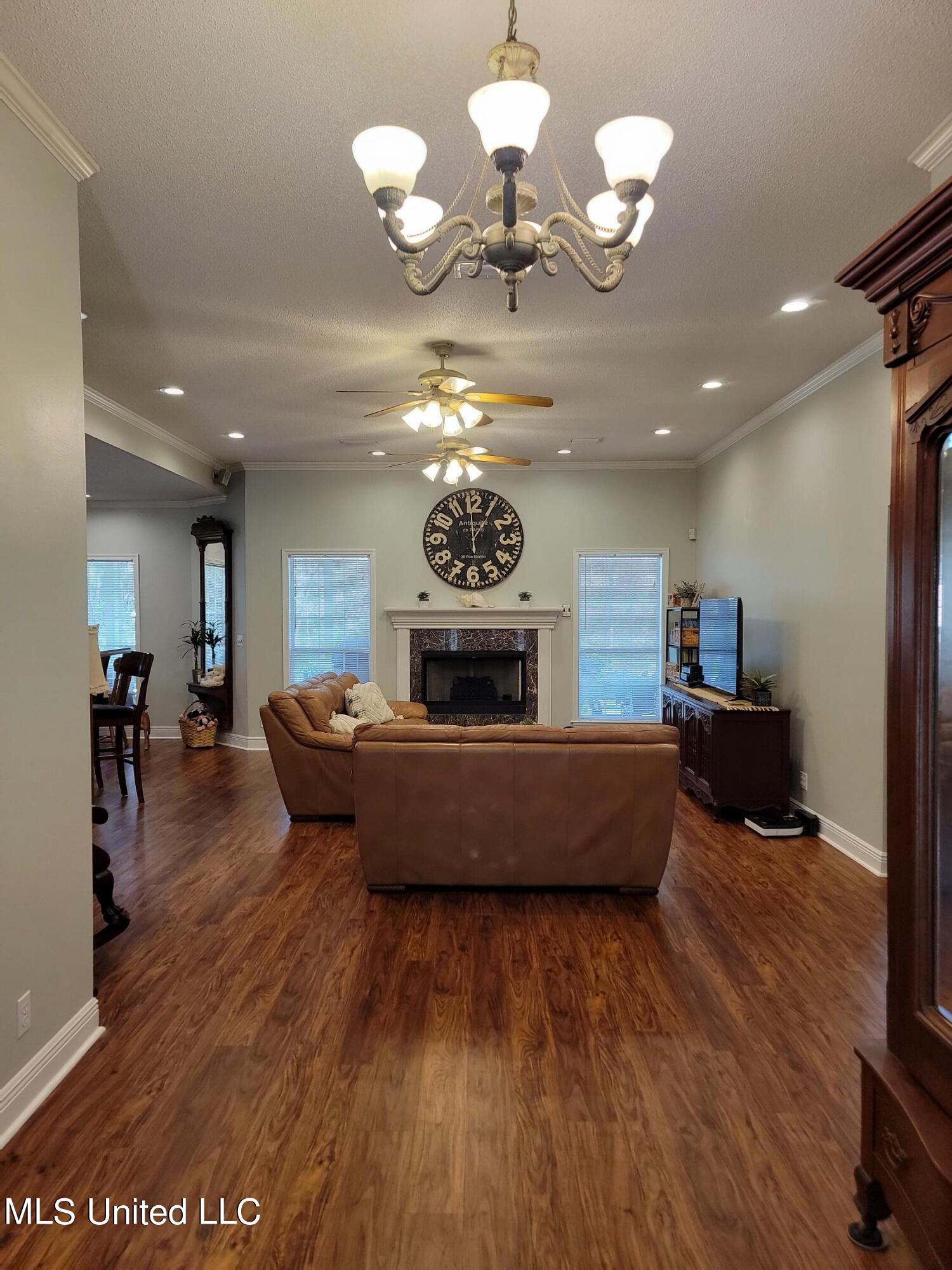 5540 Roxane Street Gautier, MS 39553 - Photo 10 of 35 Living Room from Foyer