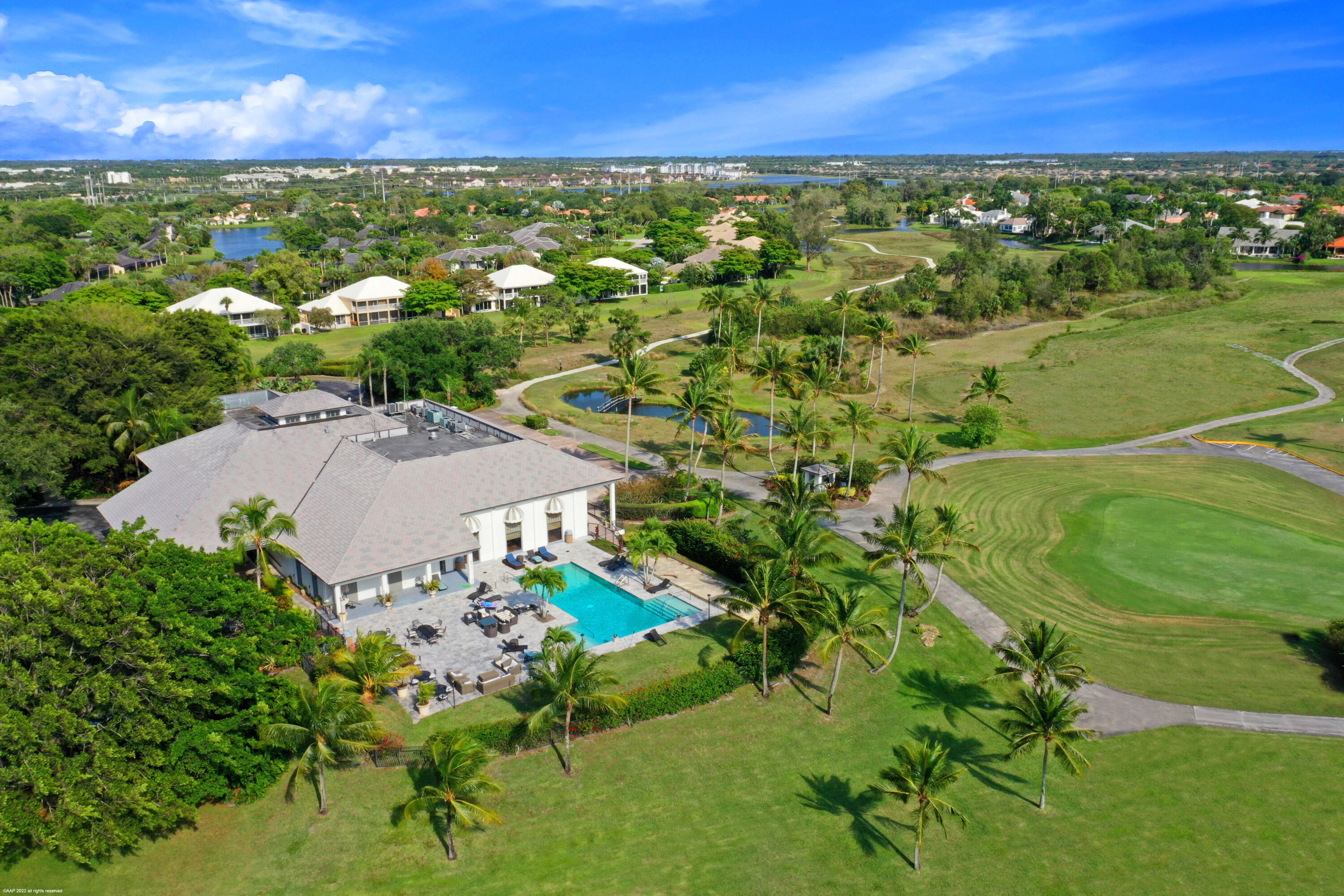 13244 Polo Club Road, Unit C206 Wellington, FL 33414 - Photo 36 of 46 a view of a yard with a lake view