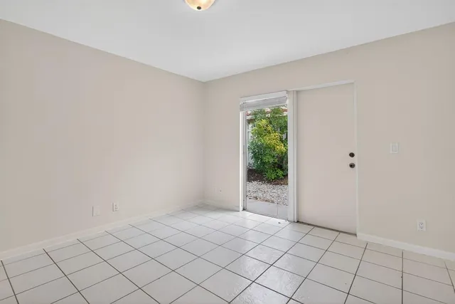 a view of room with window