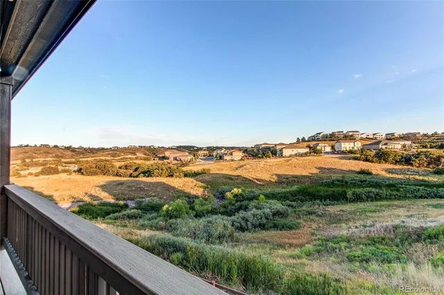 a view of city and mountain