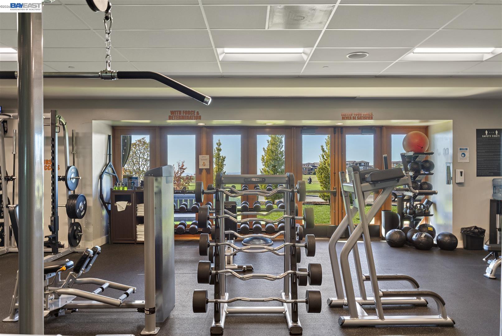 128 Dunfirth Drive Hayward, CA 94542 - Photo 58 of 60 a view of a room with gym equipment