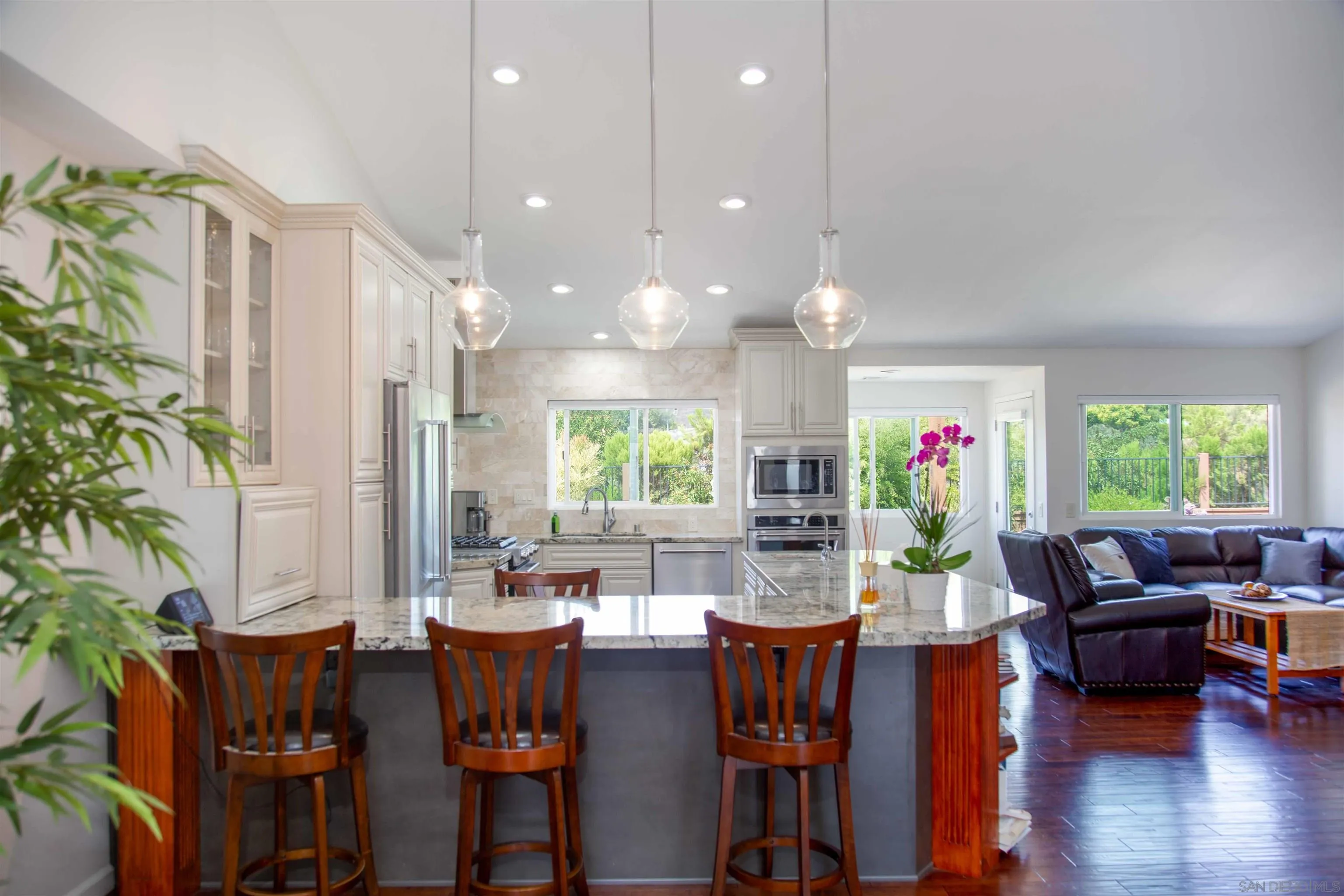 9182 Emden Road San Diego, CA 92129 - Photo 2 of 27 a view of a dining room with furniture window and outside view