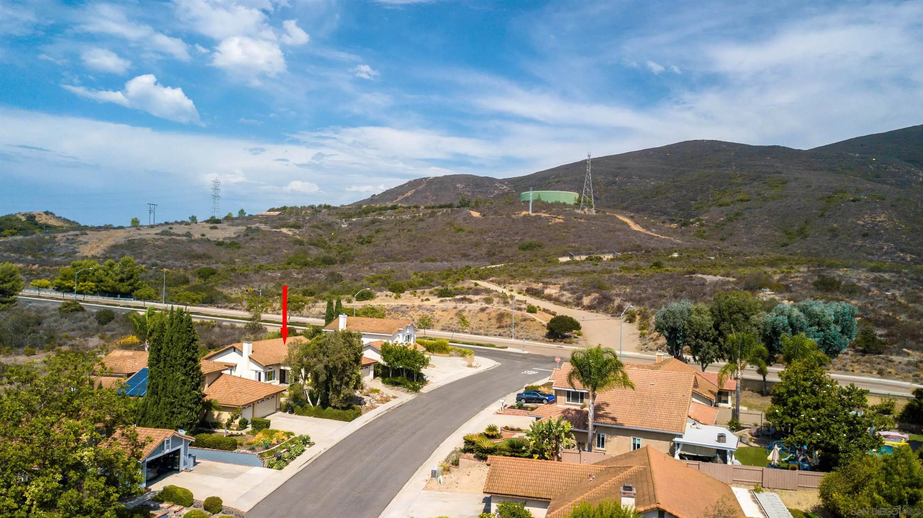 9182 Emden Road San Diego, CA 92129 - Photo 27 of 27 a view of a city with mountains in the background