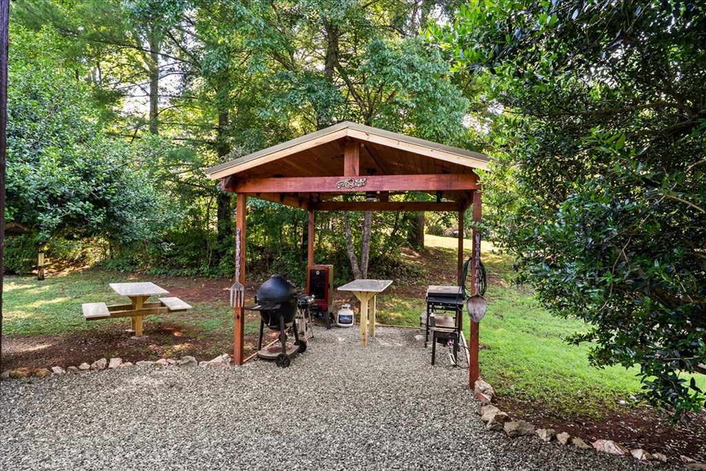 1055 South Terry's Bridge Road Scottsburg, VA 24589 - Photo 15 of 41 Outdoor kitchen area