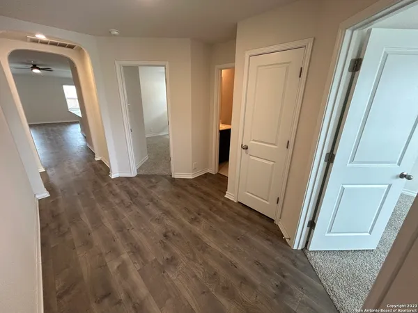 wooden floor in a gallery