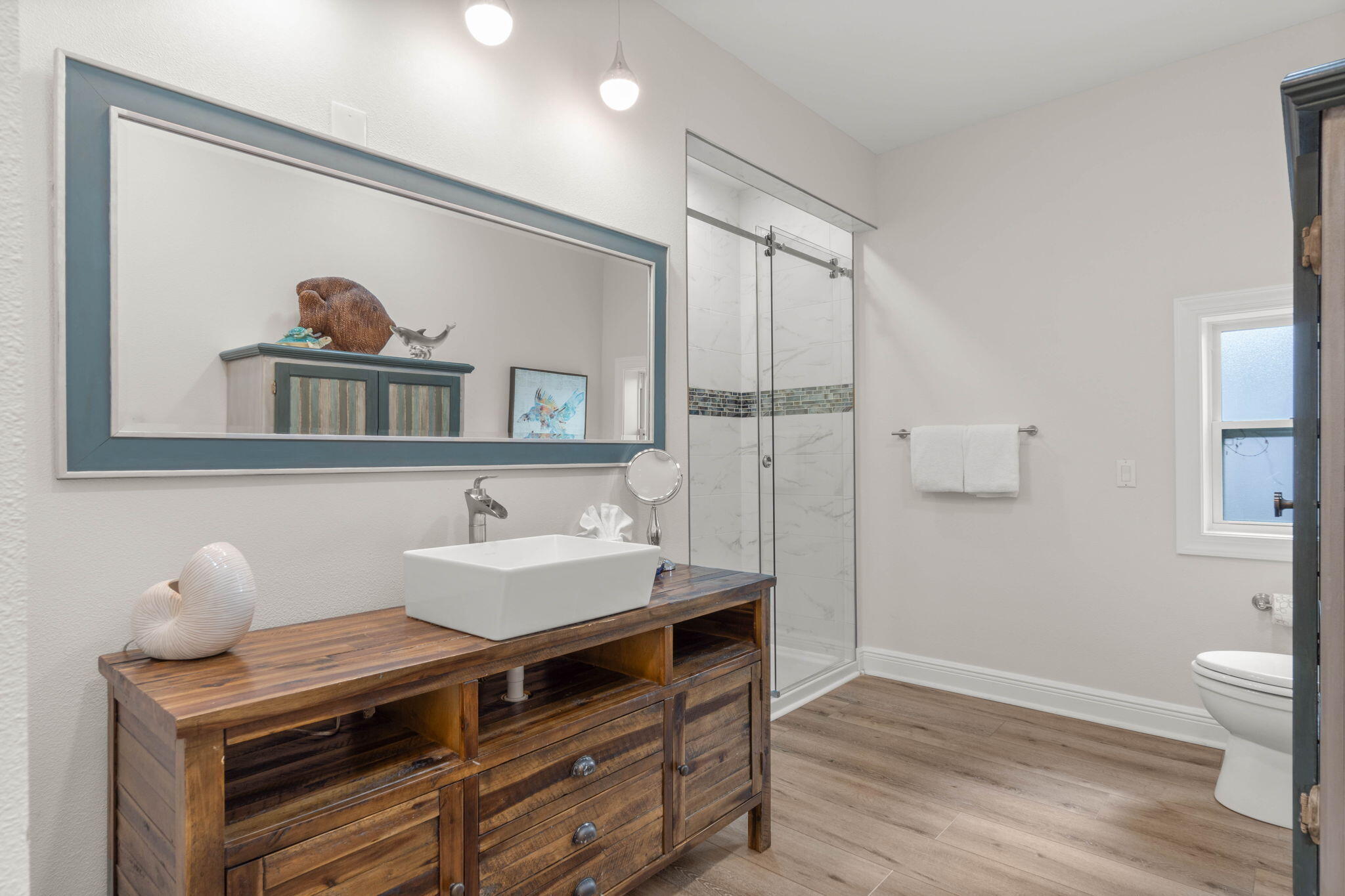 226 Sandtrap Road Miramar Beach, FL 32550 - Photo 17 of 63 a view of a hallway with workspace and a window