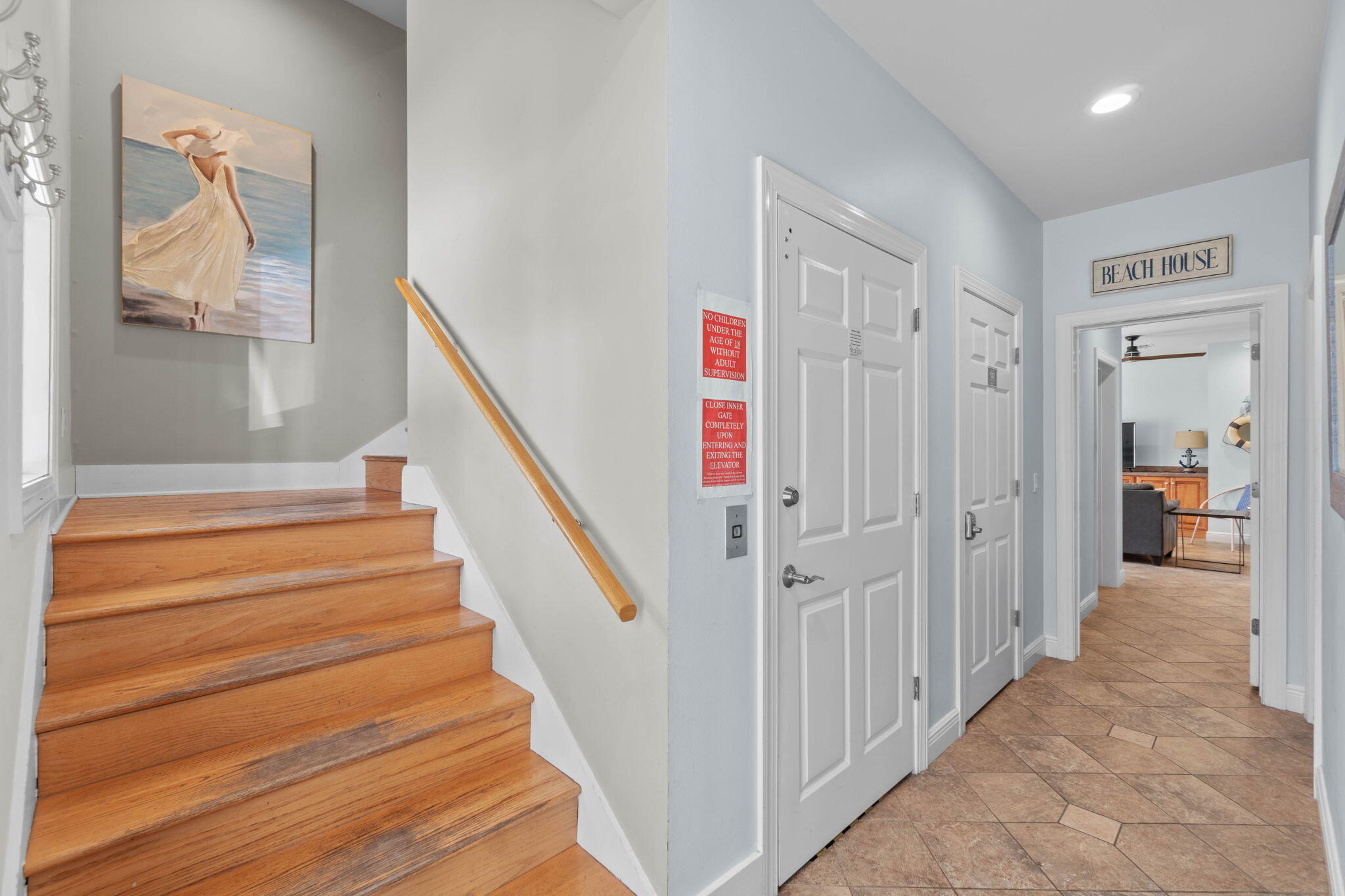 226 Sandtrap Road Miramar Beach, FL 32550 - Photo 3 of 63 a view of entryway and hall with wooden floor