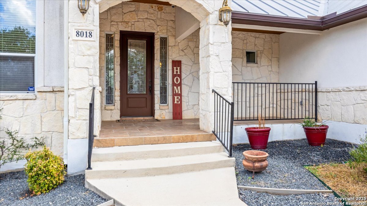 8018 Canham Ranch Garden Ridge, TX 78266 - Photo 5 of 51 a view of outdoor space and porch