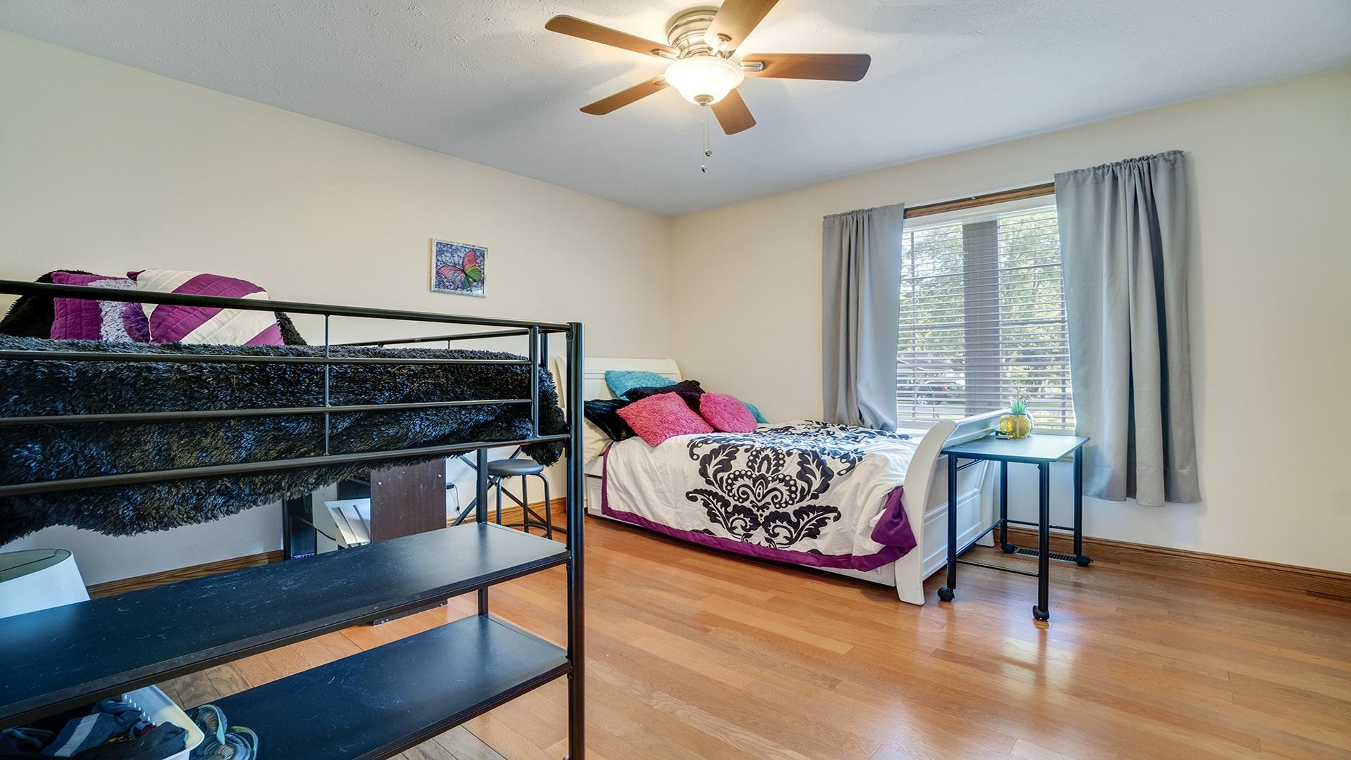 669 Lake Summerset Road Davis, IL 61019 - Photo 13 of 36 a bedroom with furniture bed and a window