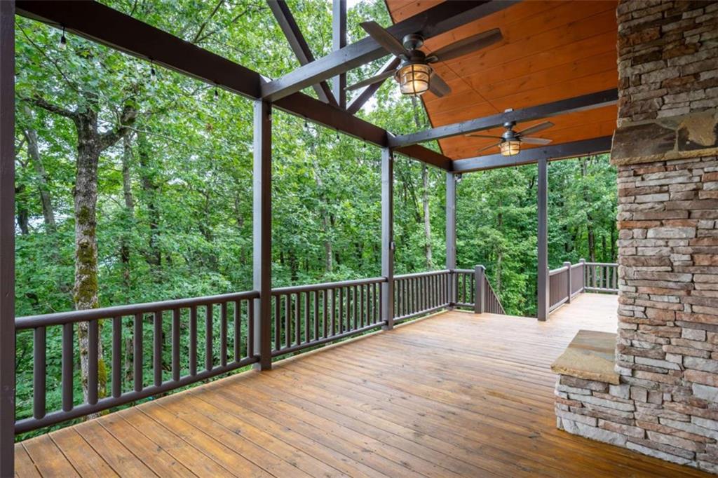 31 High Cliff Road Jasper, GA 30143 - Photo 29 of 50 a view of a two chairs in the balcony
