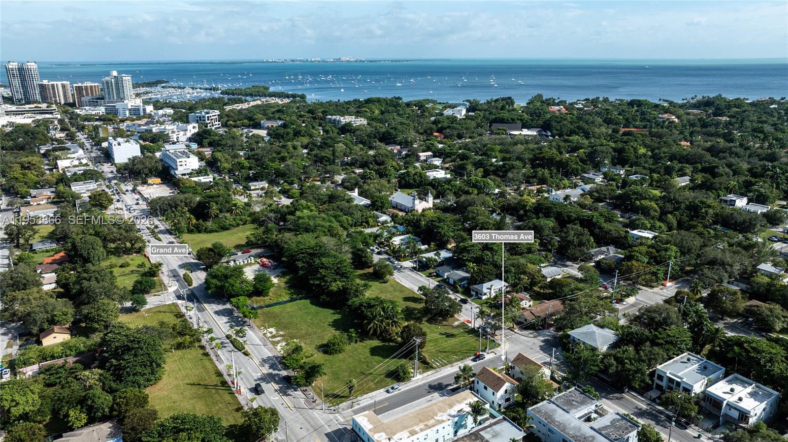 3603 Thomas Avenue Miami, FL 33133 - Photo 6 of 29 an aerial view of multiple house