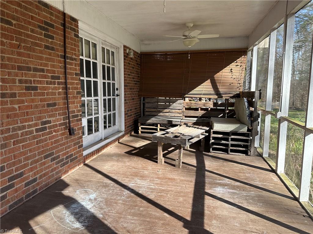 143 Junction Road Mocksville, NC 27028 - Photo 28 of 28 screened in porch with custom seating