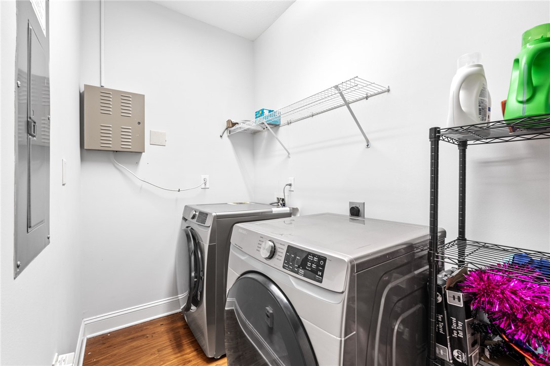 1432 Gadwall Way Seneca, SC 29678 - Photo 34 of 35 This laundry area features convenient appliances and practical storage solutions for everyday living.