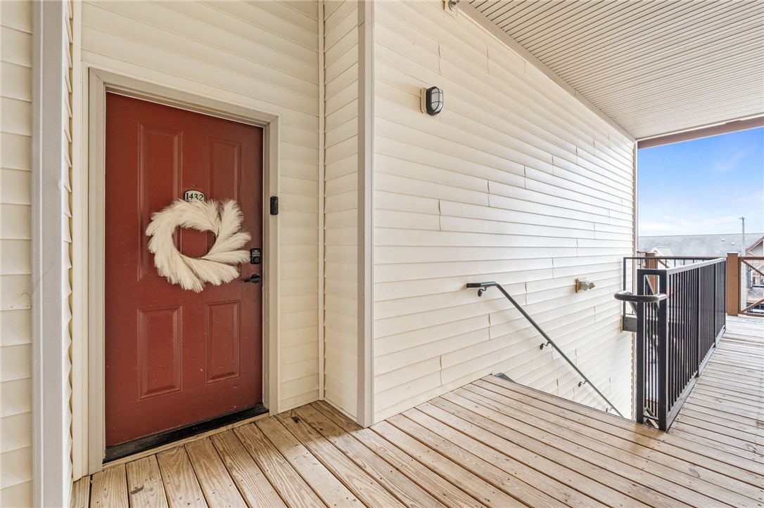 1432 Gadwall Way Seneca, SC 29678 - Photo 35 of 35 Welcome home to this charming entry with a classic red door and inviting wooden porch.