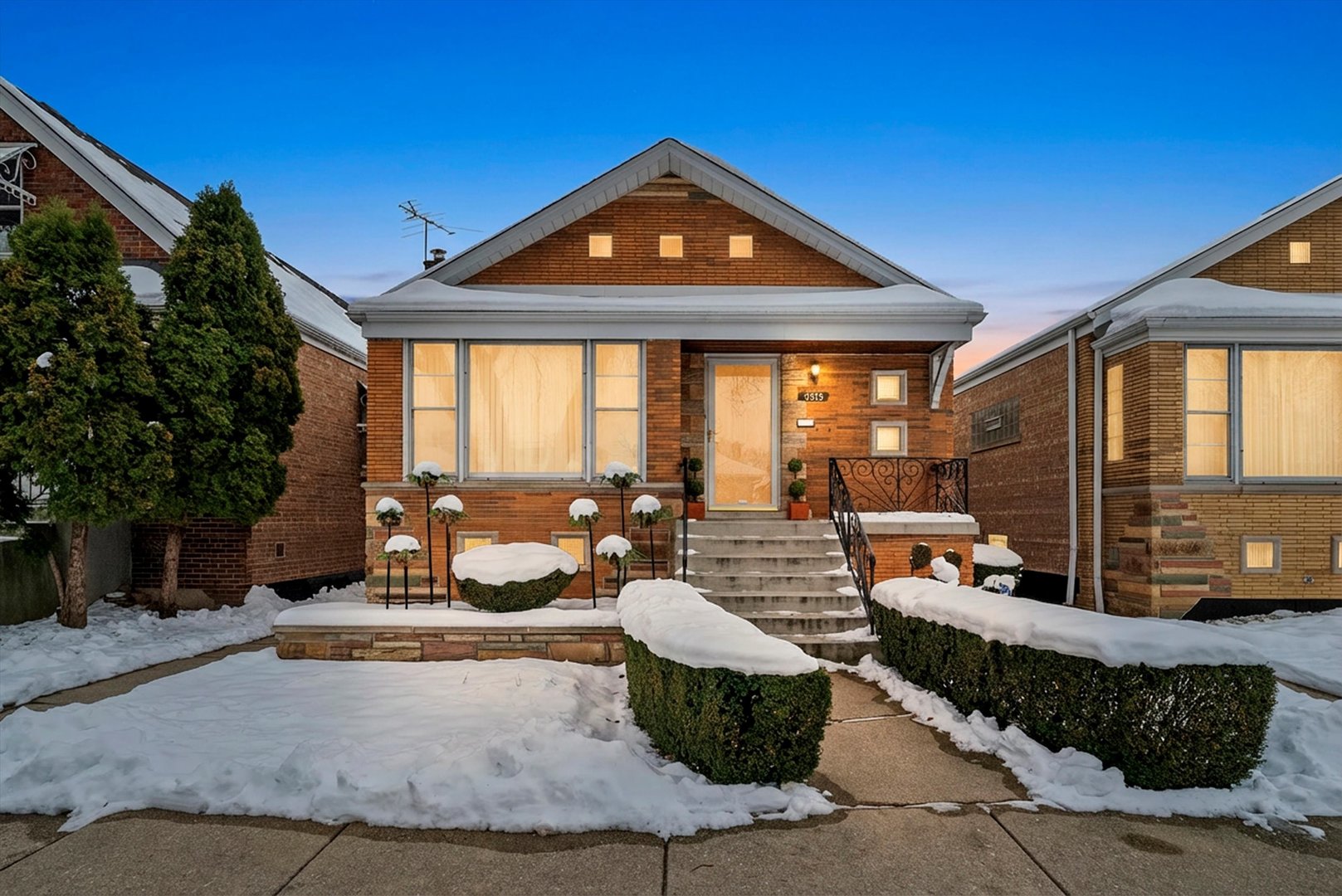 3915 West 64th Place Chicago, IL 60629 - Photo 33 of 34 a view of a patio with couches table and chairs and potted plants