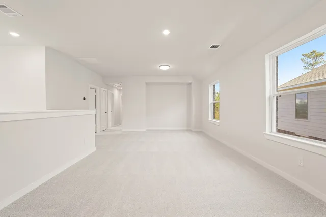 a view of empty room