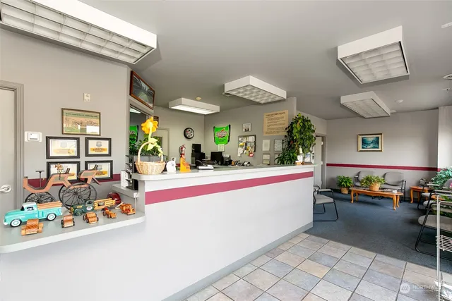 a room with storage and utility