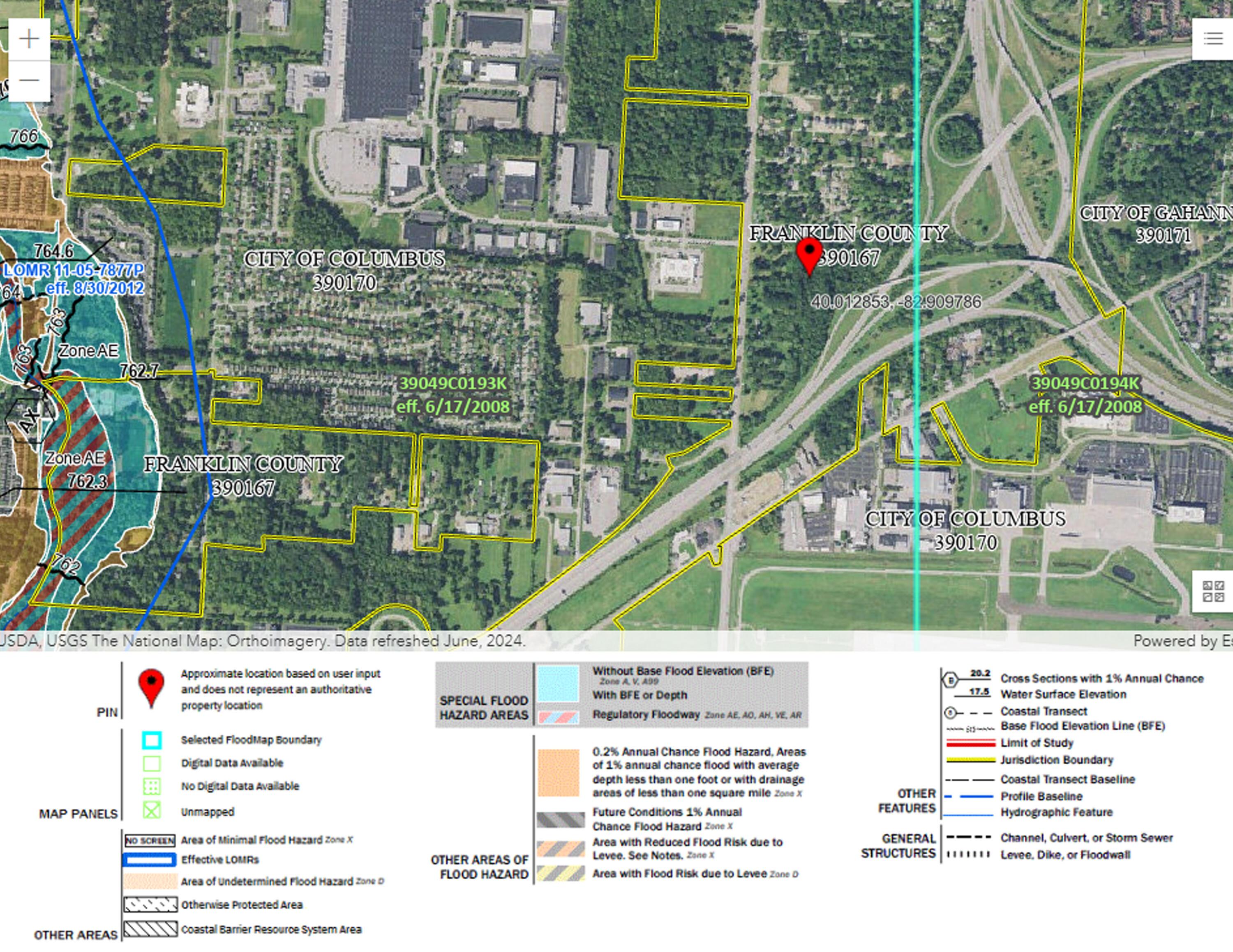 0 Stelzer Road, Unit R17 T1 1/4T4 Columbus, OH 43219 - Photo 5 of 9 Flood Map