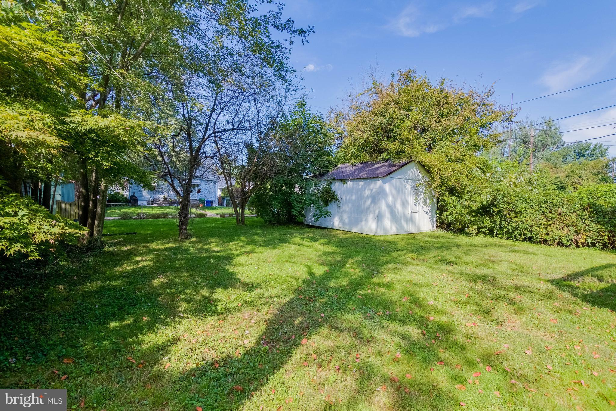 5318 Catalpha Road Baltimore, MD 21214 - Photo 22 of 27 Backyard with Storage Shed