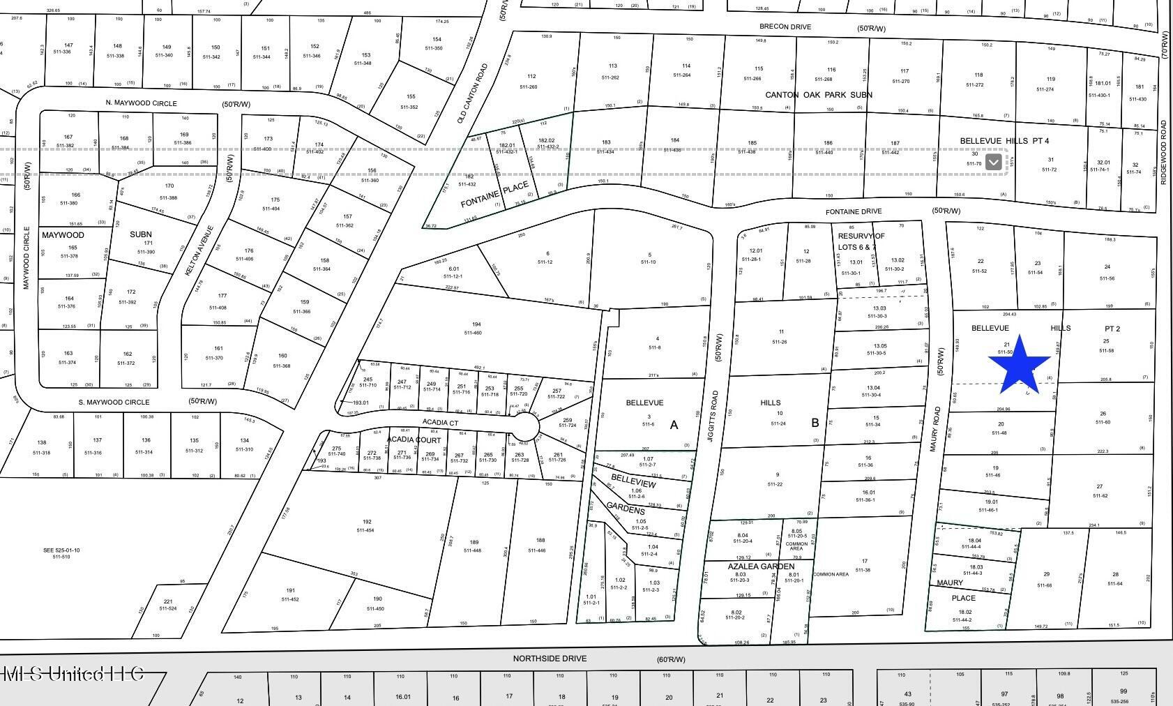 4638 Maurey Road Jackson, MS 39211 - Photo 6 of 6 Maurey Rd map