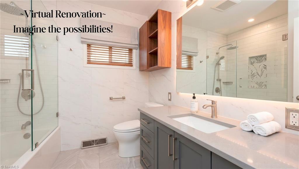 852 Sain Road Mocksville, NC 27028 - Photo 13 of 24 Virtually Renovated Bathroom