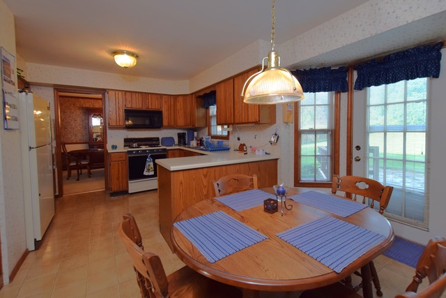 976 Lewis Road Geneva, IL 60134 - Photo 2 of 18 a view of a dining room with furniture window and wooden floor