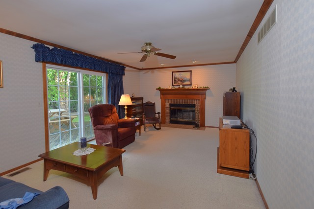 976 Lewis Road Geneva, IL 60134 - Photo 4 of 18 a living room with furniture and a fireplace