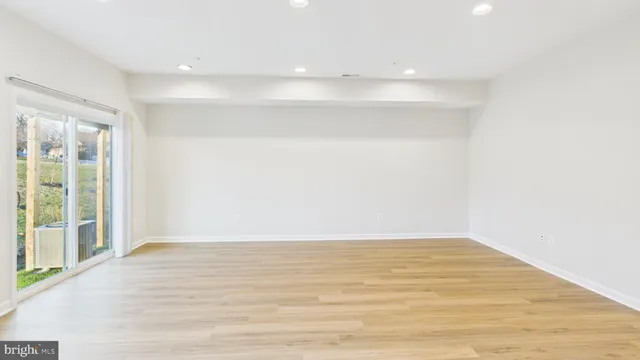 a view of empty room