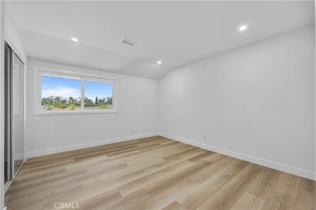 a view of empty room