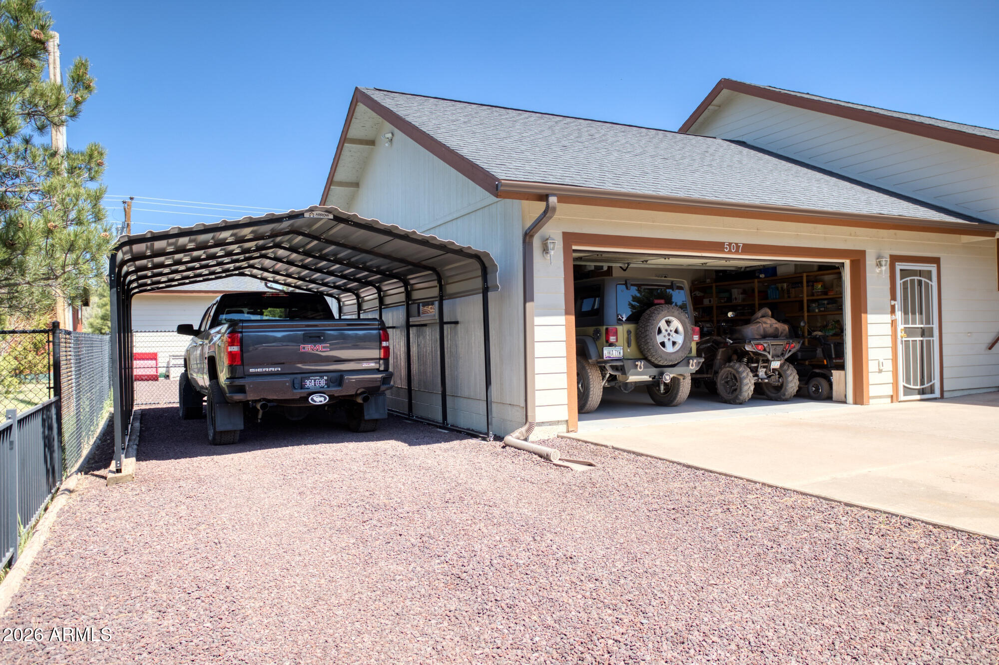 507 North Skylane Road Pinetop, AZ 85935 - Photo 27 of 52 Carport