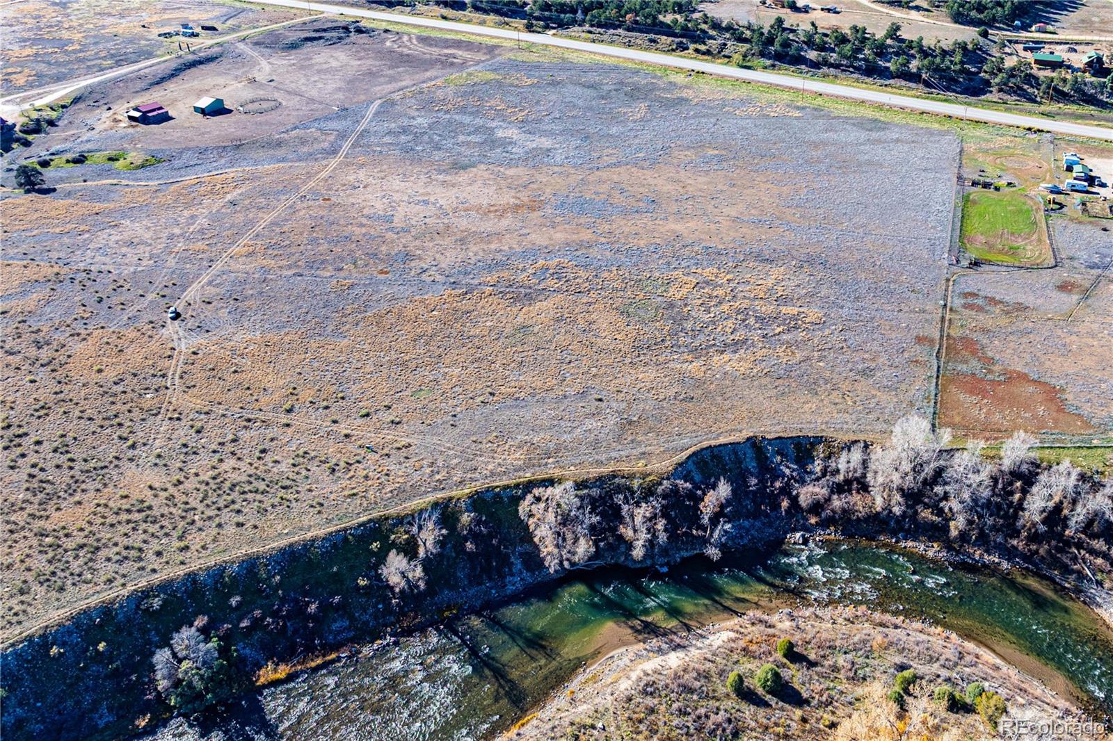 10817 Highway 50 Howard, CO 81233 - Photo 32 of 34 a view of a garden with an outdoor space