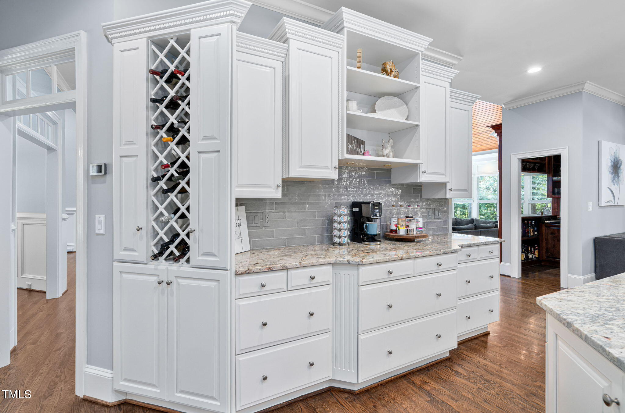 114 Kendleton Place Cary, NC 27518 - Photo 18 of 88 a kitchen with white cabinets and window