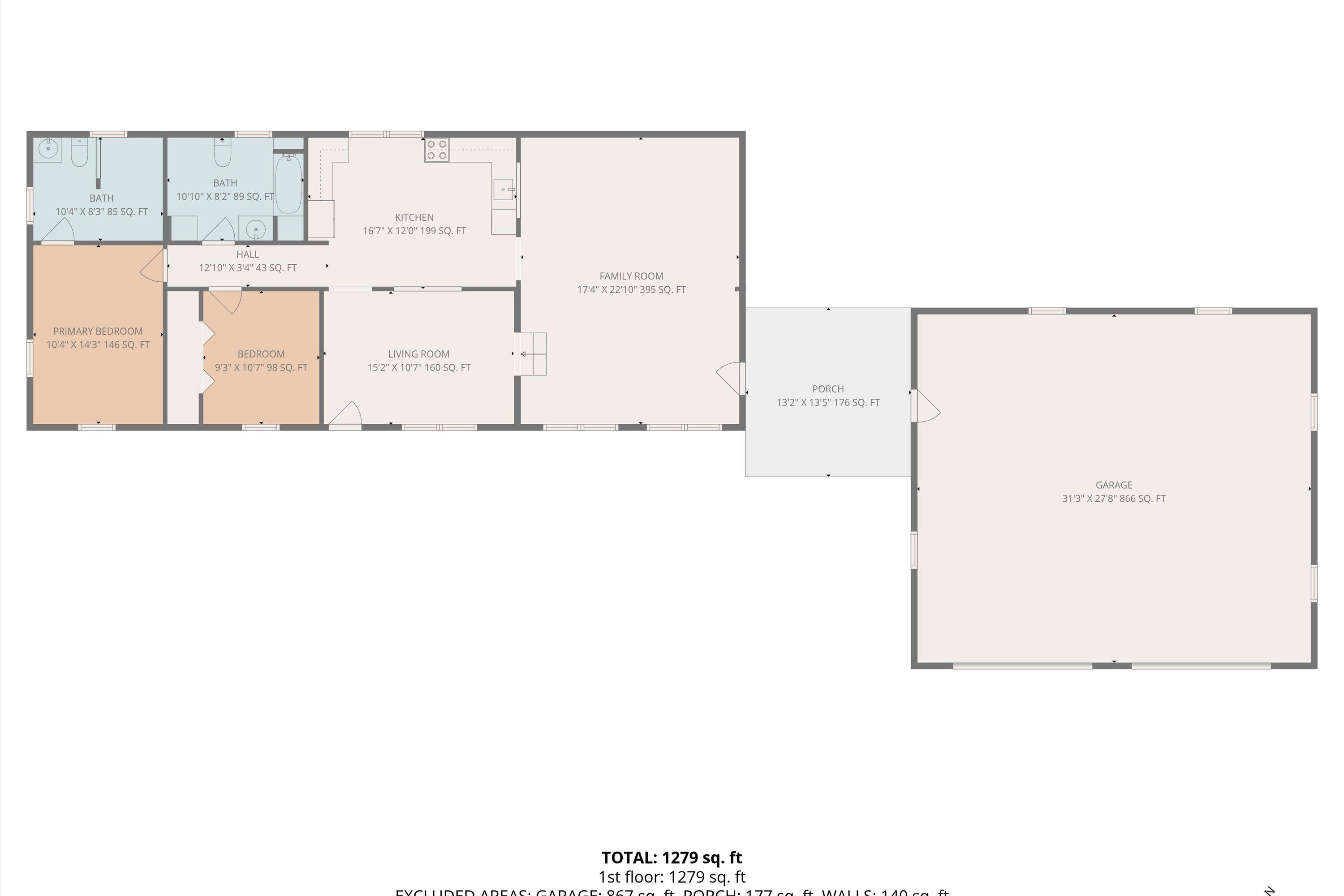 402 Harmony Road Boones Mill, VA 24065 - Photo 36 of 36 35-Floor Plan