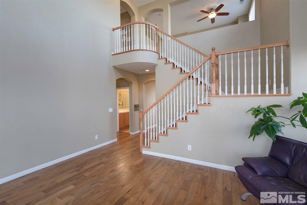400 Parade Drive Reno, NV 89521 - Photo 3 of 24 a view of entryway with wooden floor