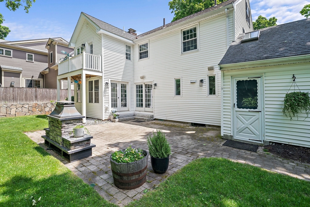 23 Regina Road Newton, MA 02466 - Photo 35 of 42 a view of a house with backyard