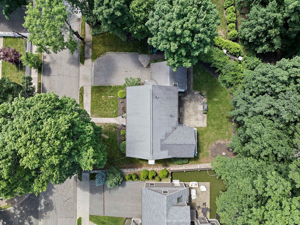 23 Regina Road Newton, MA 02466 - Photo 40 of 42 an aerial view of a house