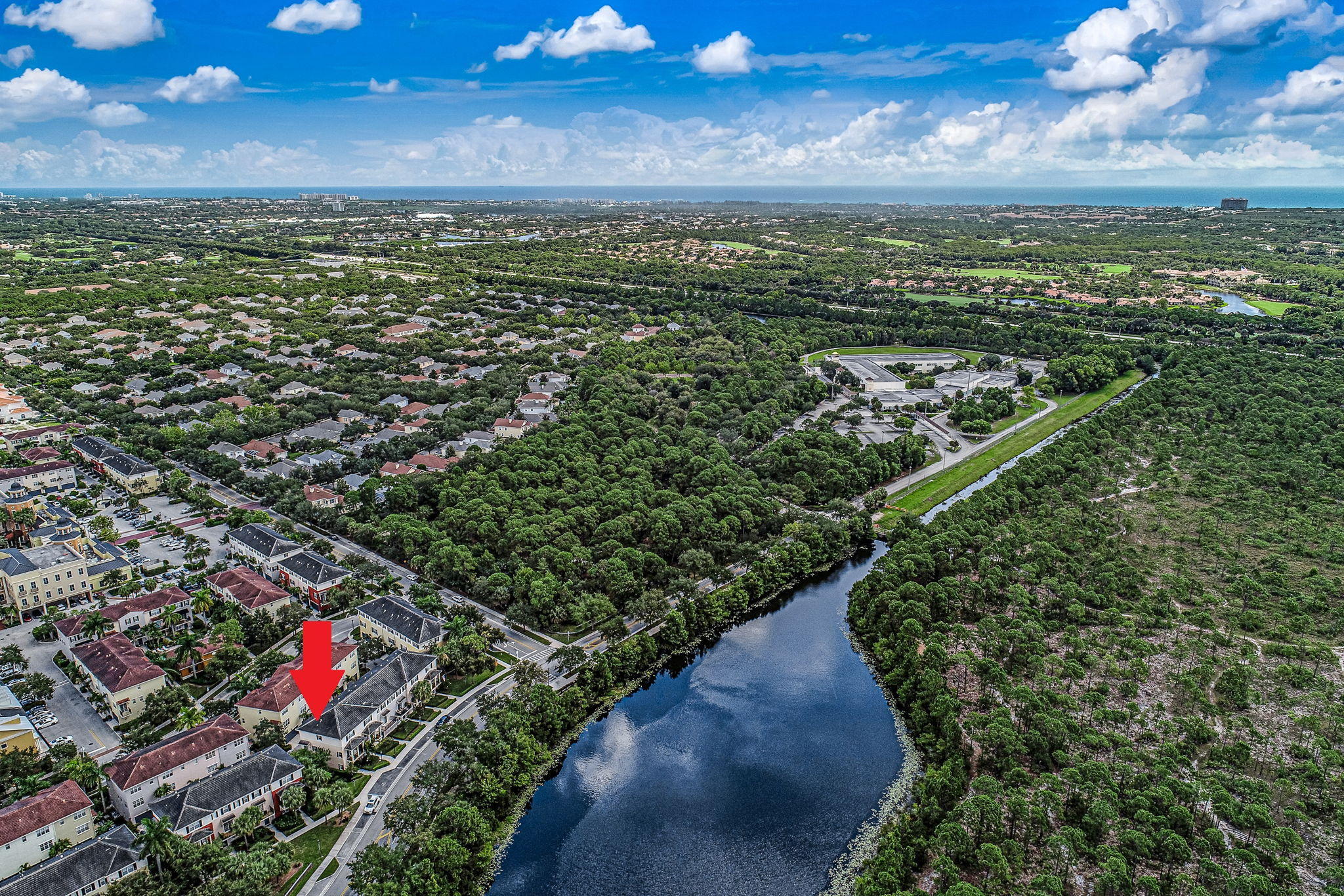 421 School House Road Jupiter, FL 33458 - Photo 2 of 24 Aerial View