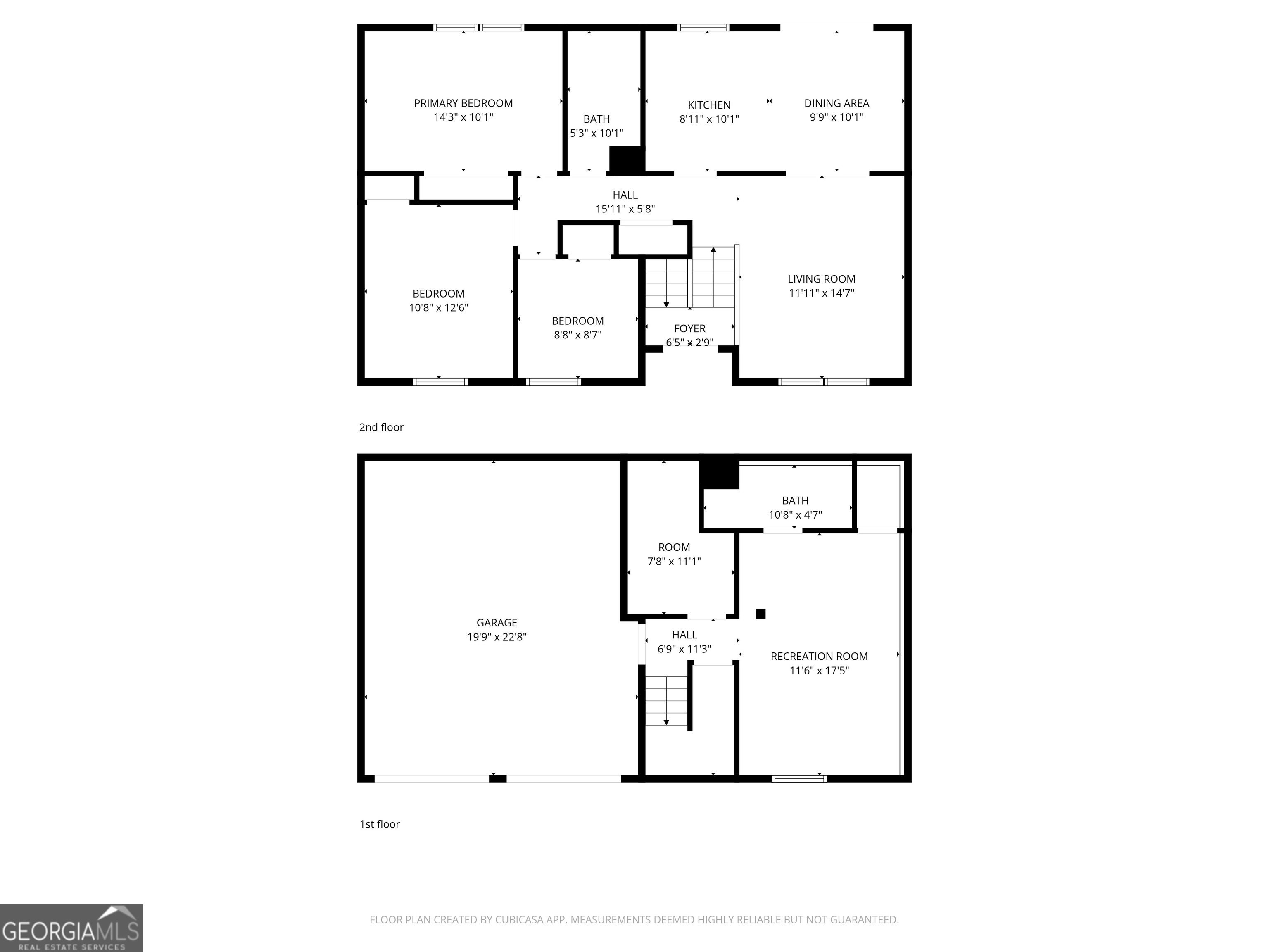 2977 Boring Ridge Drive Decatur, GA 30034 - Photo 34 of 34 a picture of floor plan