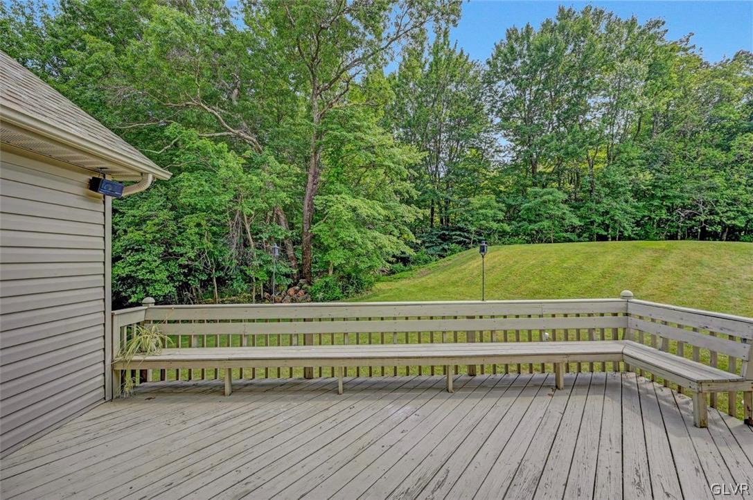 2242 Hill Road Effort, PA 18330 - Photo 41 of 50 a view of deck with large trees
